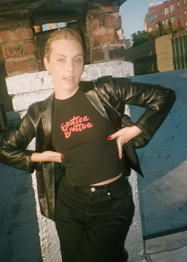 exotica_erotica_tee__black_4.webp Women Réalisation Par Exotica Erotica Tee - Black