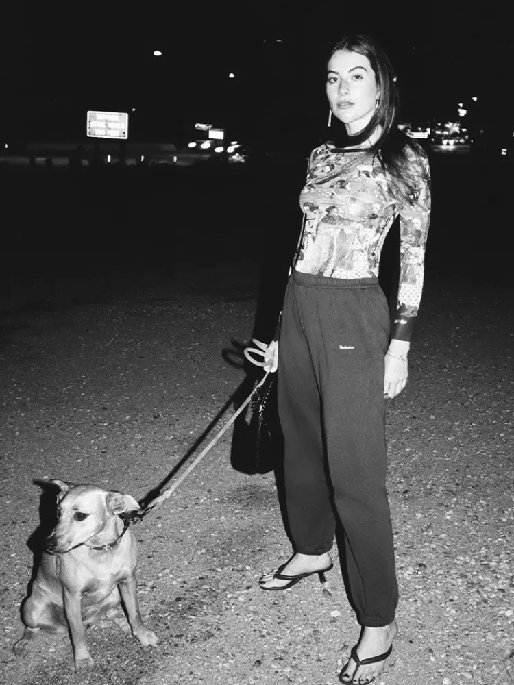 real_sweatpants__chocolate_4.webp Women Réalisation Par Real Sweatpants - Chocolate