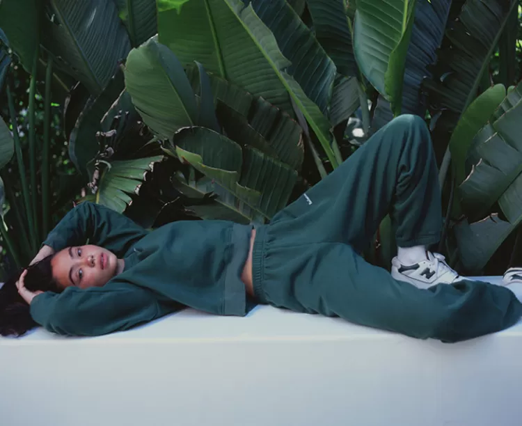 real_sweatpants__green_4.webp Women Réalisation Par Real Sweatpants - Green