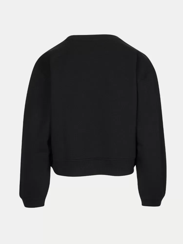 real_sweatshirt__black_10.webp Women Réalisation Par Real Sweatshirt - Black