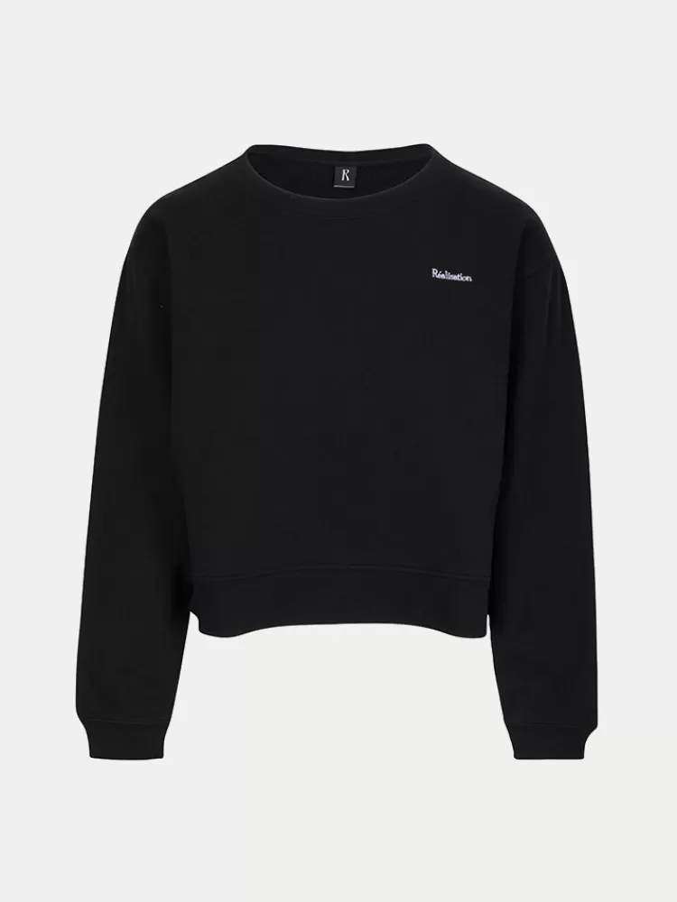 real_sweatshirt__black_9.webp Women Réalisation Par Real Sweatshirt - Black