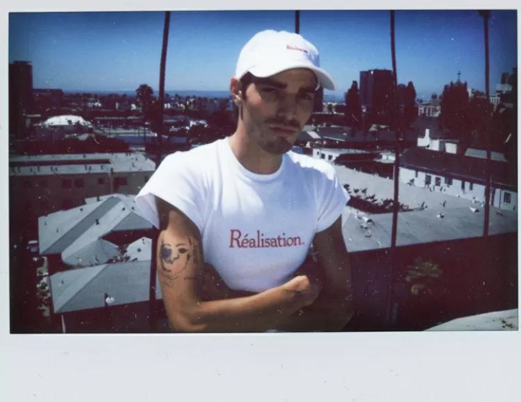 realisation_logo_tee__white_6.webp Women Réalisation Par Realisation Logo Tee - White