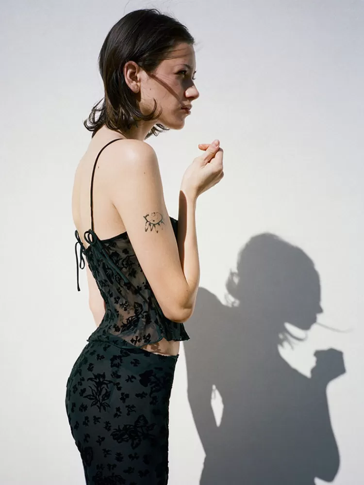 the_odette__cosmos_devore_4.webp Women Réalisation Par The Odette - Cosmos Devore