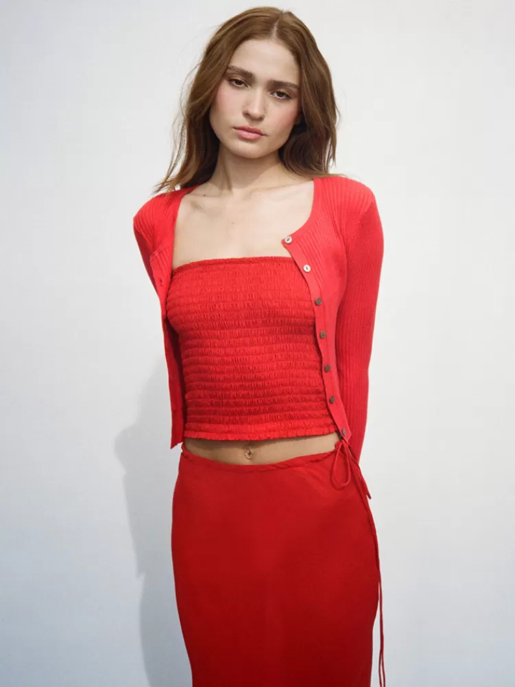 the_winona_cardigan__ruby_3.webp Women Réalisation Par The Winona Cardigan - Ruby